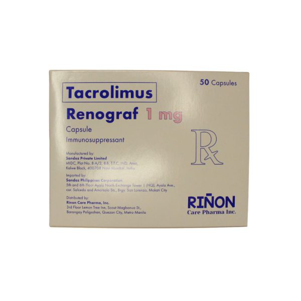 Tacrolimus rinon care pharma inc 